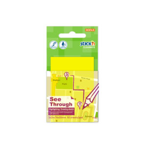 STICK'N  Clear Notes - 76mm x 51mm