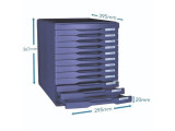 SDS 12 Drawer Desk Drawers
