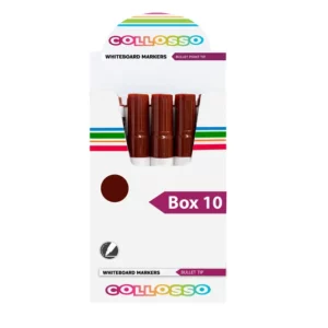 COLLOSSO Whiteboard Markers Bullet Point (Box of 10)
